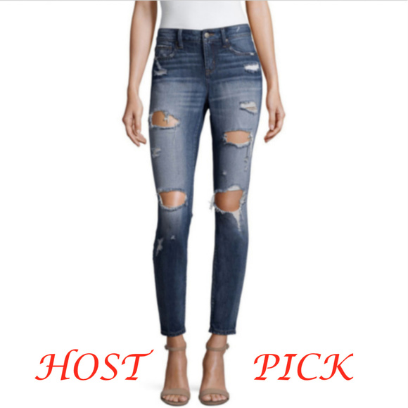 Project Runway Distressed Skinny Jeans - Picture 1 of 3